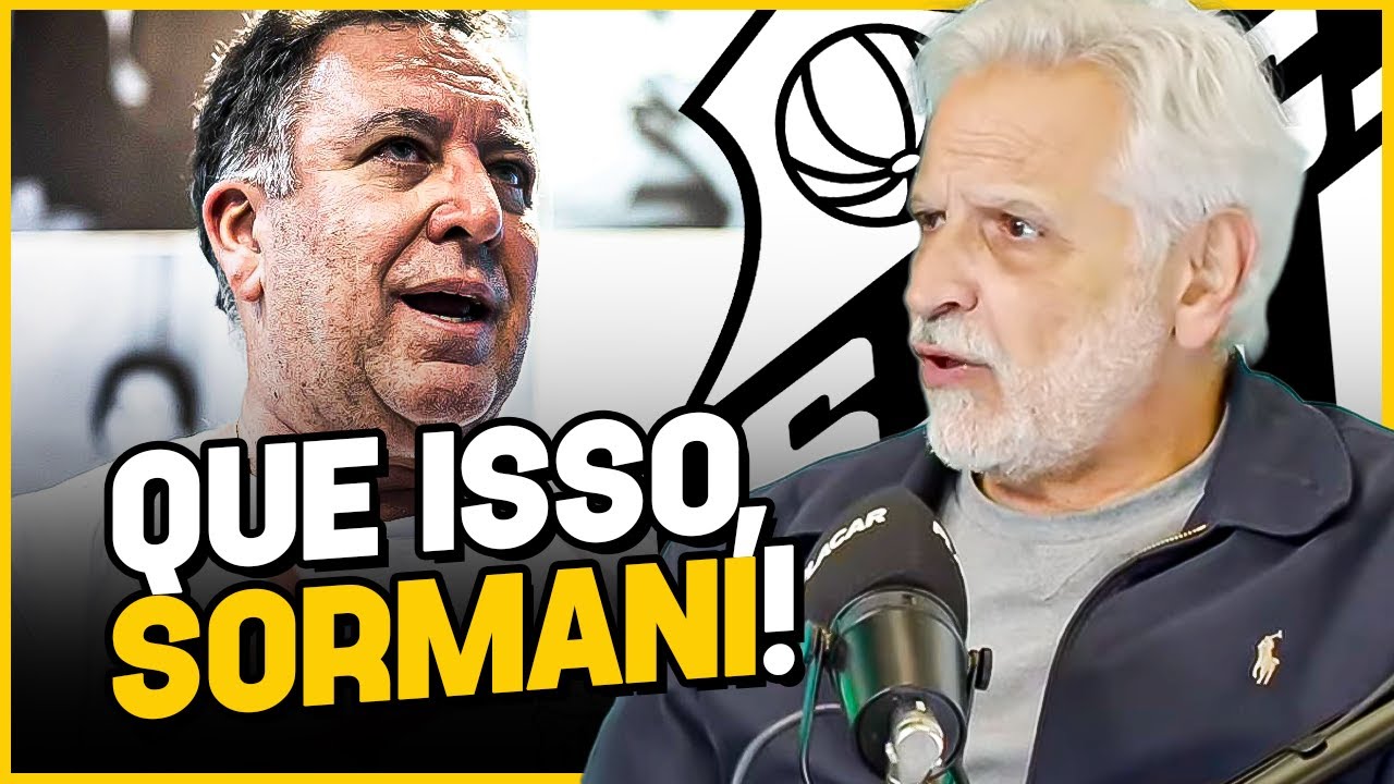 SORMANI SE REVOLTA COM SANTOS: 