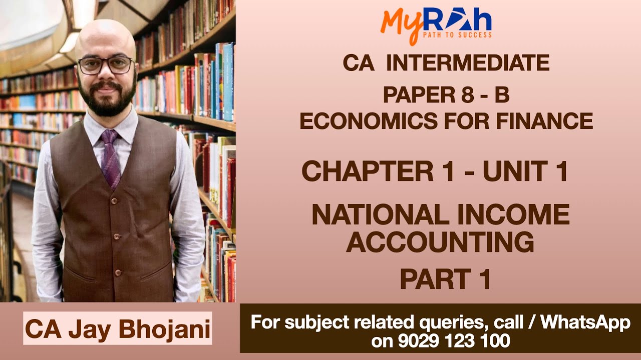 CA Inter - Economics for Finance : Lecture 1