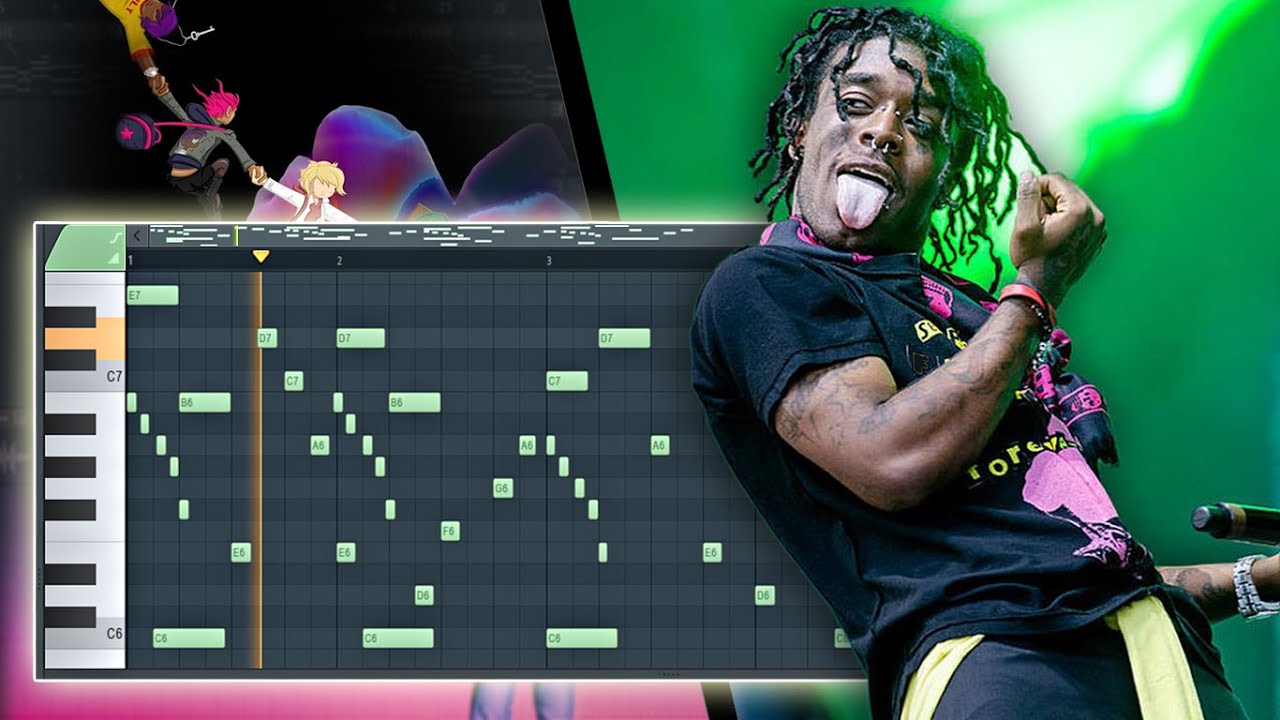 How Maaly Raw makes Digital Beats for Lil Uzi Vert | FL Studio