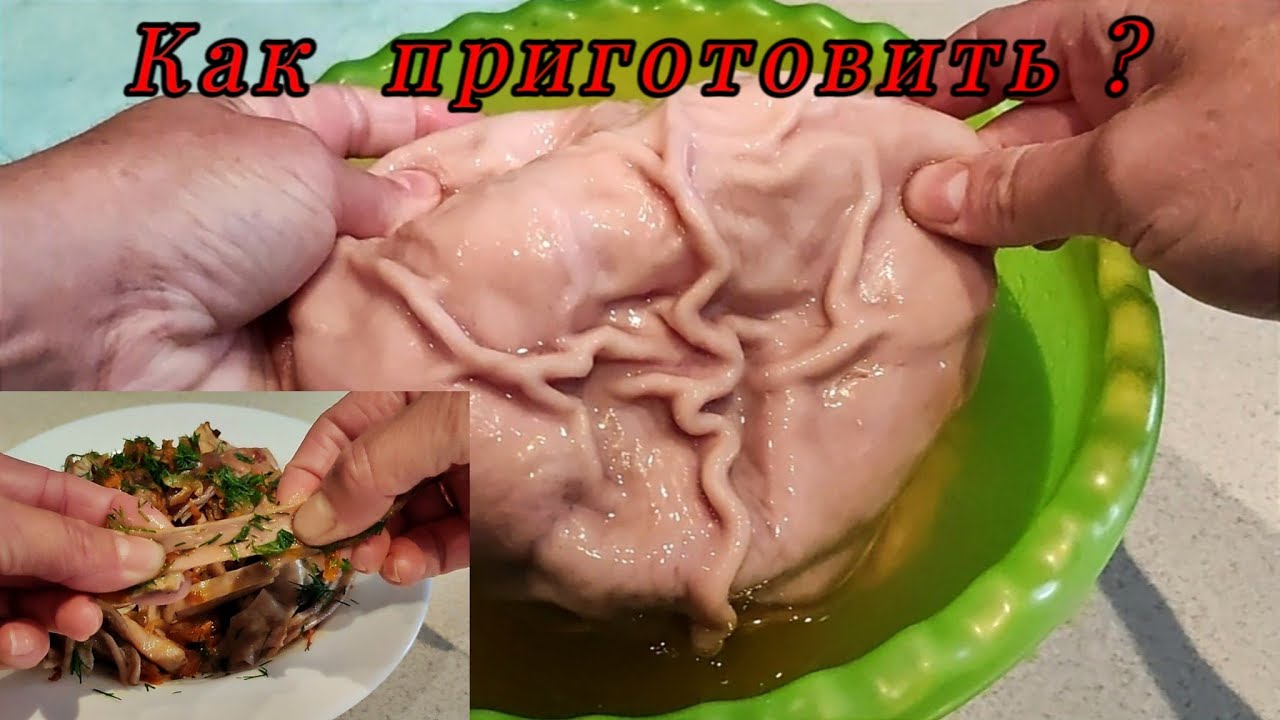Как приготовить свиной желудок