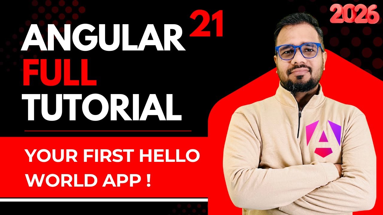 Angular 21 Tutorial in Hindi #3 | Create Your First Hello World App