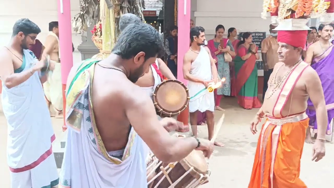 Sharavu Mahaganapati Temple Jatre 2022 - Chande Suttu Part 1
