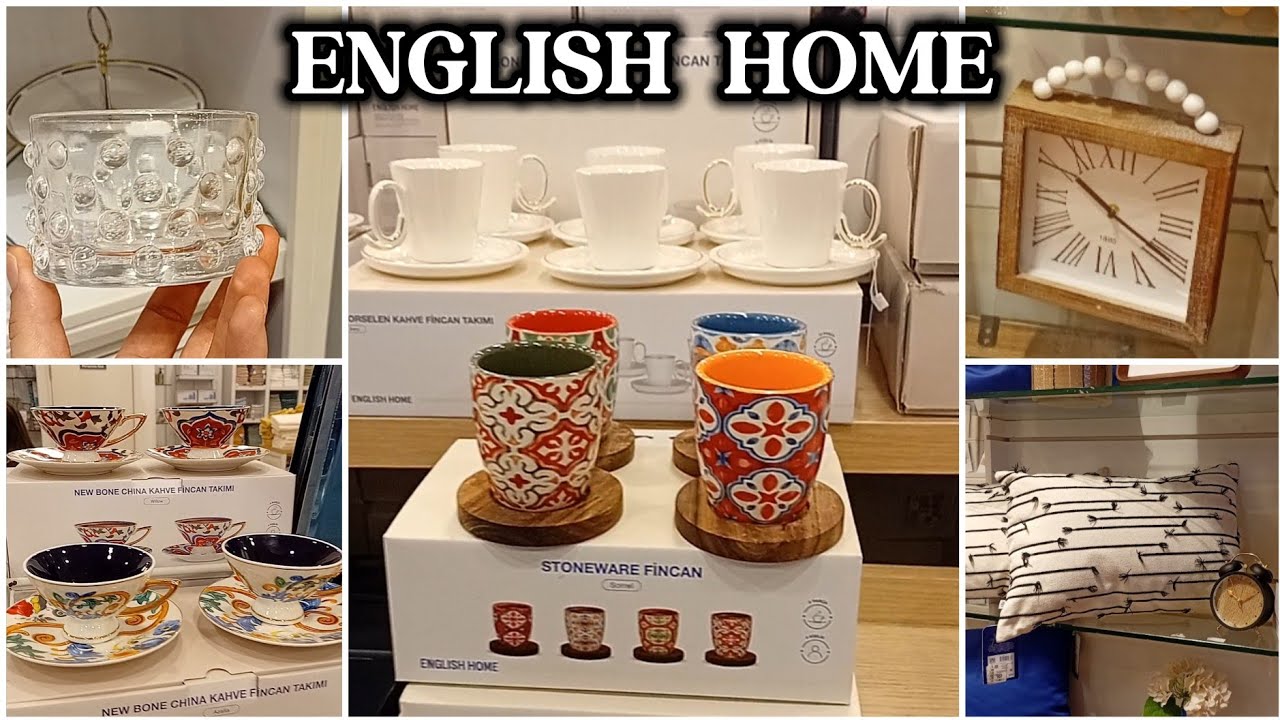 ENGLISH HOME 💁‍♀️ YENİ MODELLER ‼️ FİNCANLAR | SUNUMLUKLAR | KAÇIRMAYIN ✅️