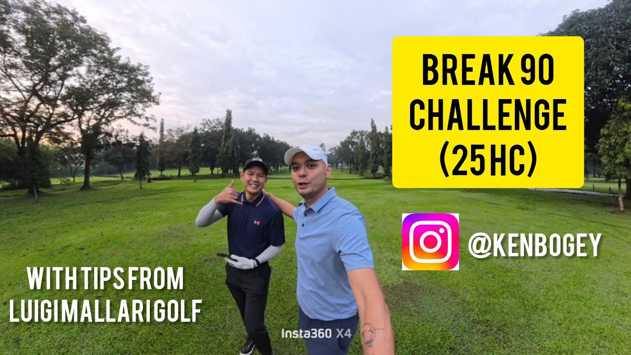Episode 2: Day 2 Break 90 Challenge by a 25 handicapper (PHILIPPINES NAVY GOLF COURSE)