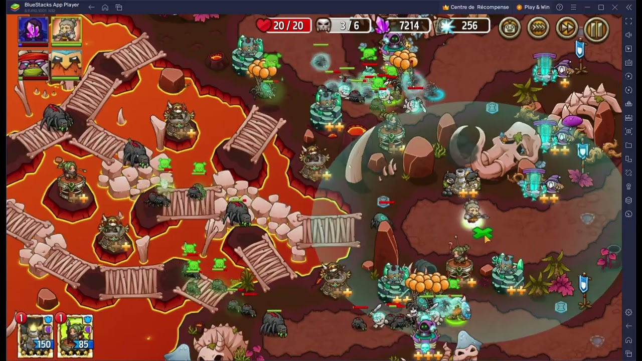 Crazy Defense Heroes - Isle of Desperation - Aerial Assault (Nightmare)