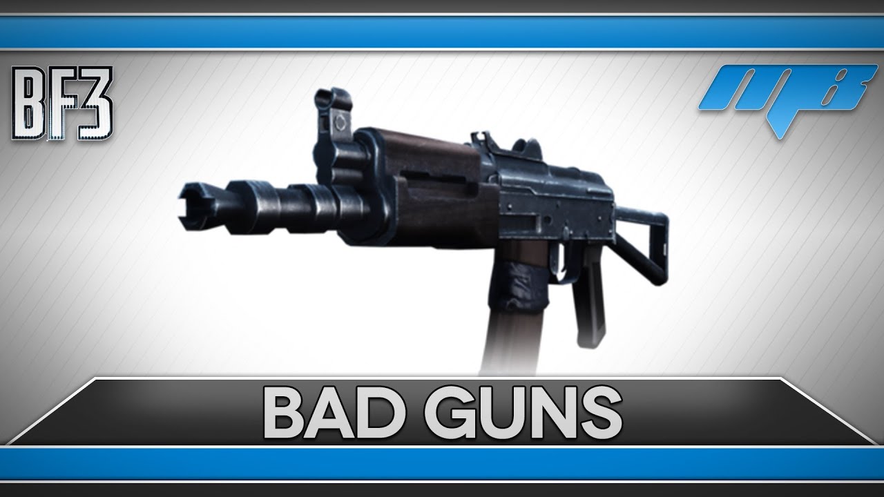 Battlefield 3 Bad Guns - Die Schlechtesten Waffen (BF3 Gameplay/GameDoku)