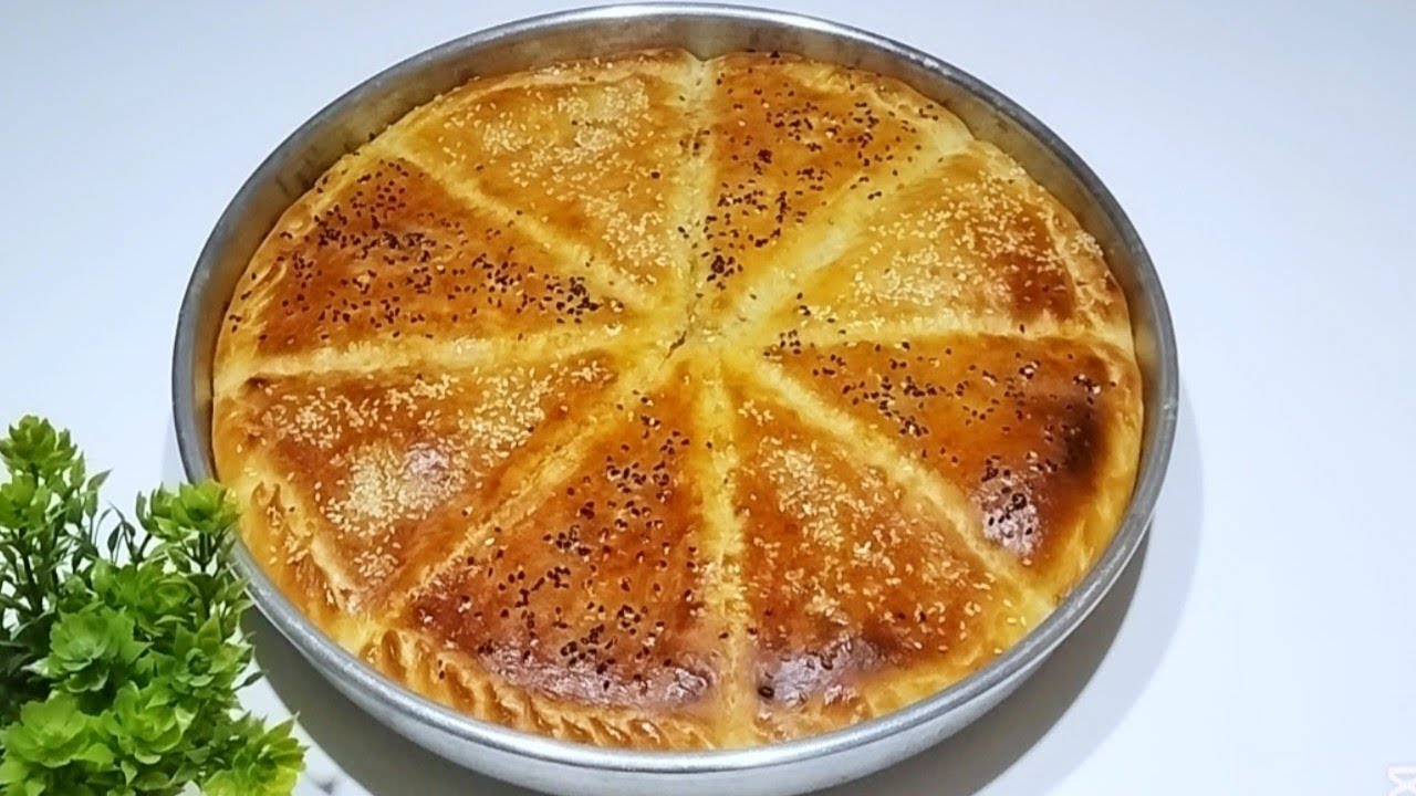 فطيره محشيه بعجينه سهله وسريعه🌮 من غير حليب ولا زبده ولا بيض تنفع عشاء او غداء #طبخ #food #مخبوزات