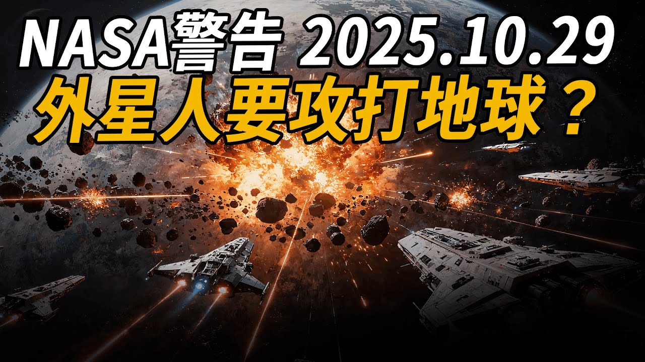 沒開玩笑！ 10月29日外星人攻打地球？ NASA發現70億年星際戰艦以每秒58公里衝向太陽系！科學家慌了：人類科技無法進行攔截！| 腦補大轟炸