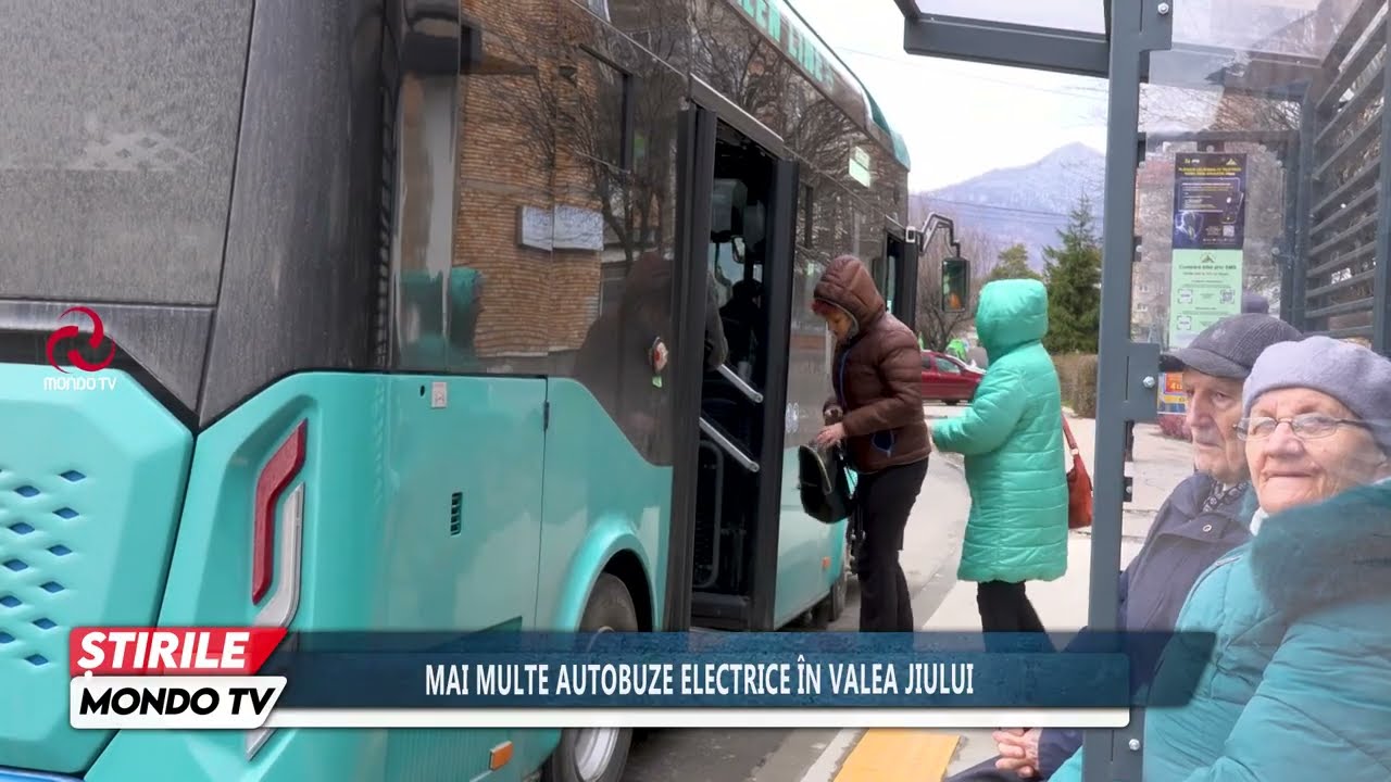 MAI MULTE AUTOBUZE ELECTRICE ÎN VALEA JIULUI