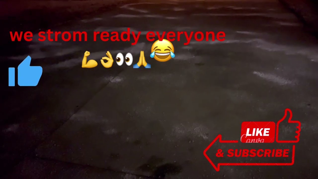 I had some ice melt👌👌👌 we ready🙏
