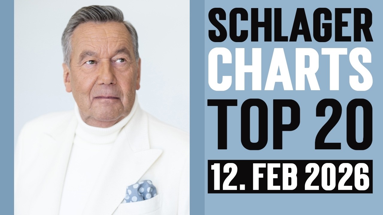 Schlager Charts – 12.02.2026 | Neue Nummer 1?! Roland Kaiser oder DJ Ötzi – wer triumphiert? 🔥😲