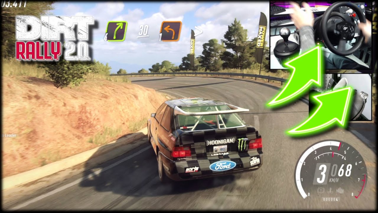 Ford Escort RS Cosworth Livery mod Spain / Thrustmaster T300RS DiRT Rally 2.0