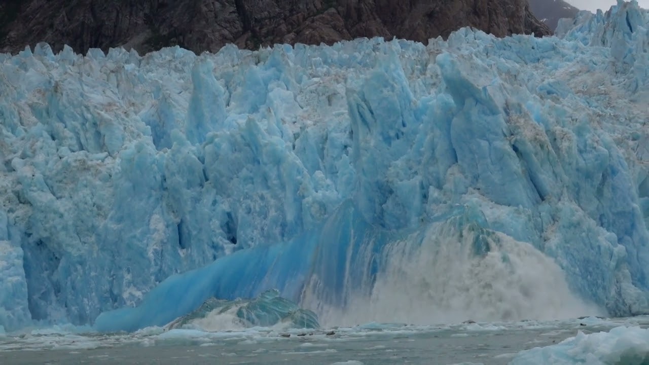 Sawyer Glacier Calving