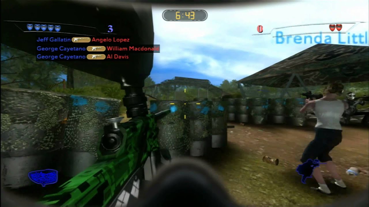 Classic Game Room - GREG HASTINGS PAINTBALL 2 review