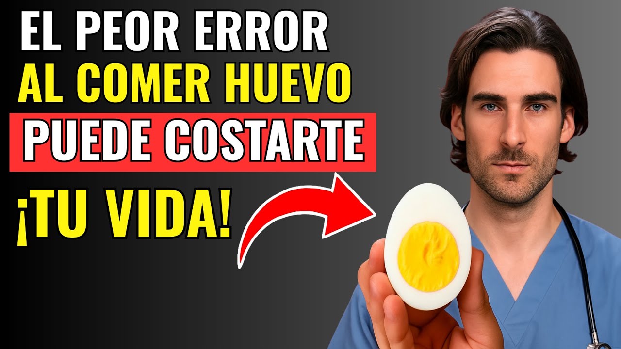 El Peor Error al Comer Huevo que Debilita tu Salud en Adultos Mayores