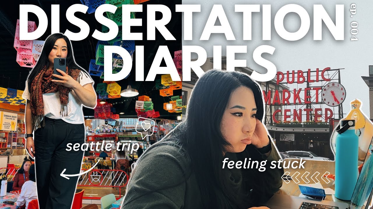 phd vlog | chatty updates, feeling stuck, meeting ig friends, & a trip to seattle | ep__004