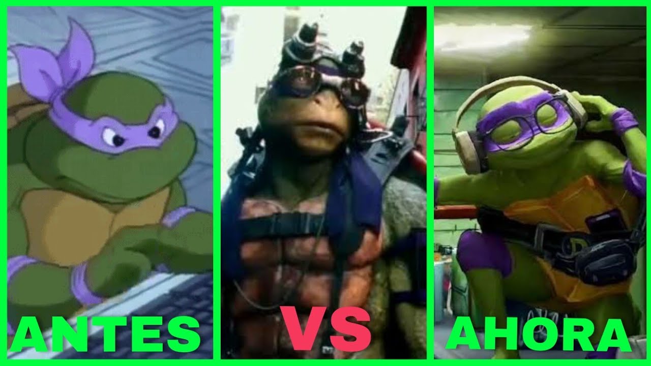 Donatello Evolución (1987 - 2023) TMNT