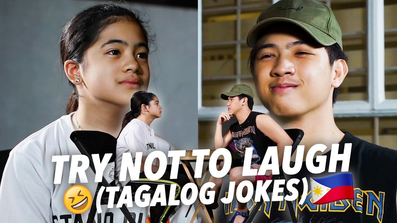 TAGALOG JOKES (Try Not To Laugh!!) | Ranz and Niana