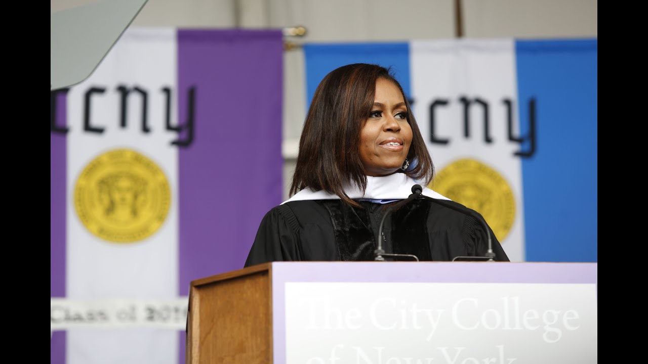 CCNY Commencement 2016: First Lady Michelle Obama, Speaker