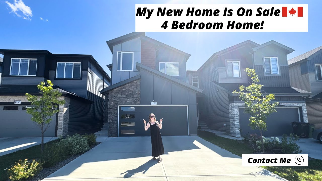 Selling My Home $615,000 Home Tour in Edmonton Alberta, Canada| Canada House Tour| 4 Bedroom Home