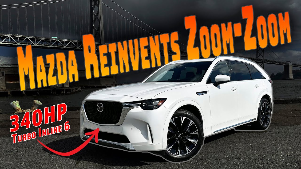 Постойте, что? Mazda выпустила «боевой» трёхрядный внедорожник BMW? | Первый тест-драйв Mazda CX-...
