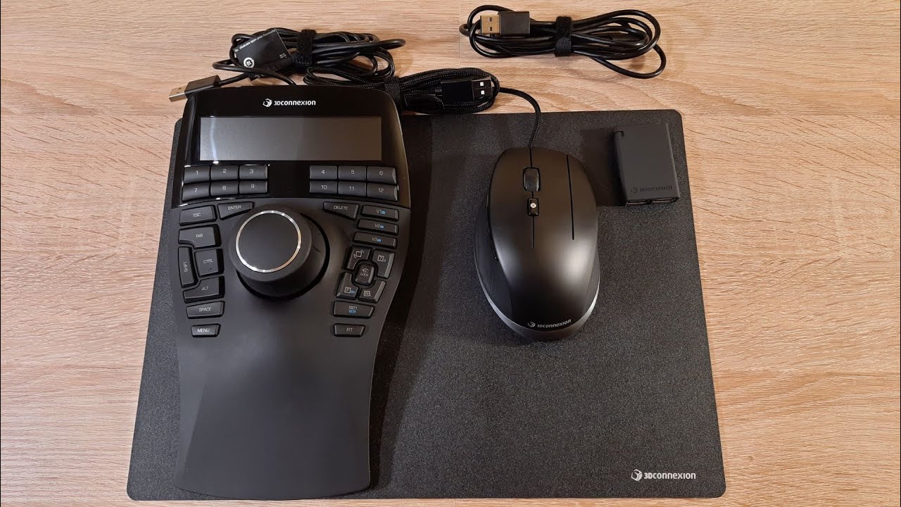 [#181] SpaceMouse Enterprise Kit - prezentacja zestawu firmy 3Dconnexion