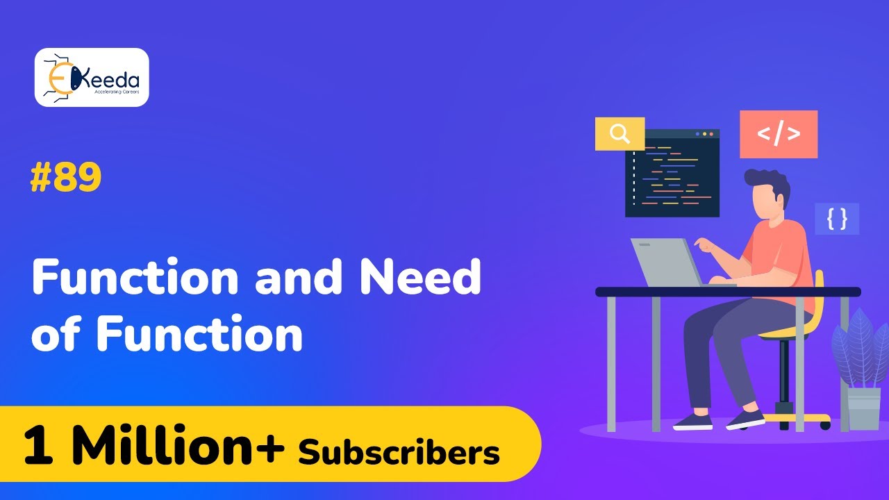 Function and Need of Function - Functions in C Programming - C Programming