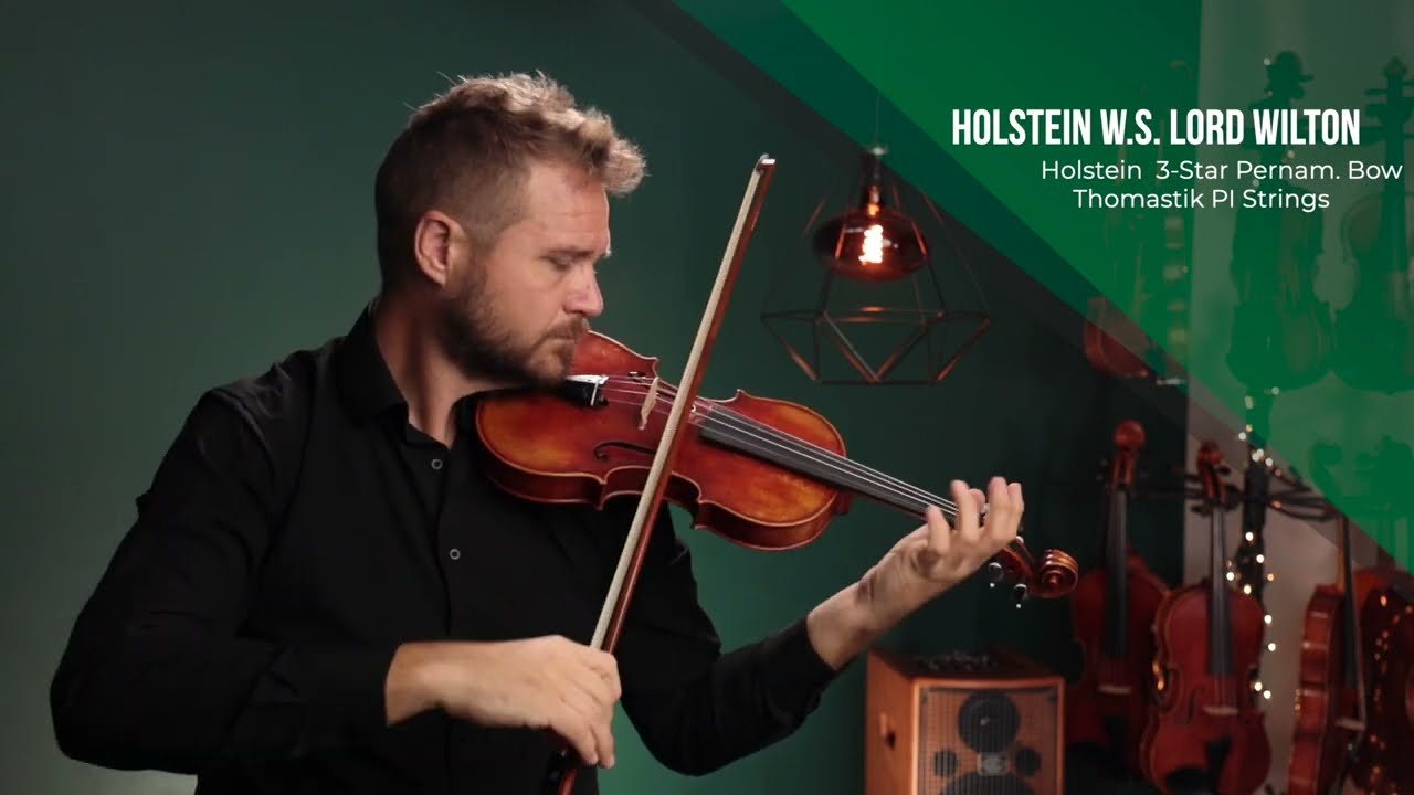 Holstein Workshop Soil, Lord Wilton, Cannone Violins for Emilia