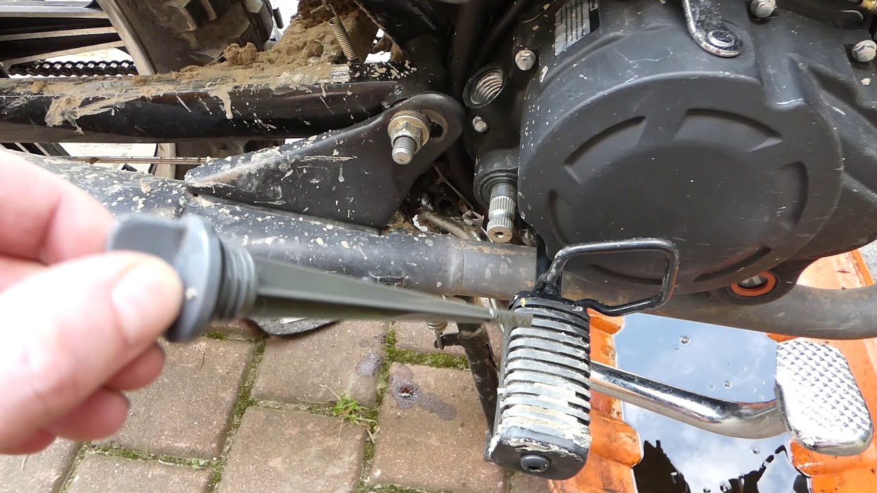 Romet ADV 125 Wymiana oleju