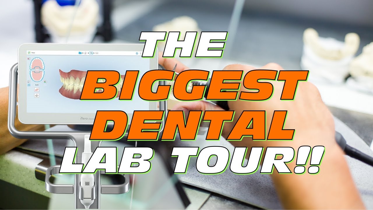 THE BIGGEST DENTAL LAB TOUR !!