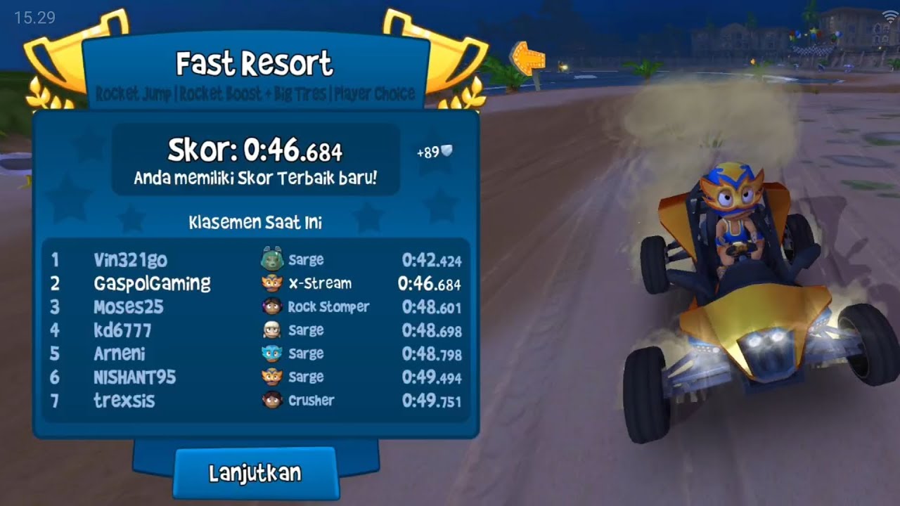 Fast Resort Posisi 2 Lumayan || BBR 2