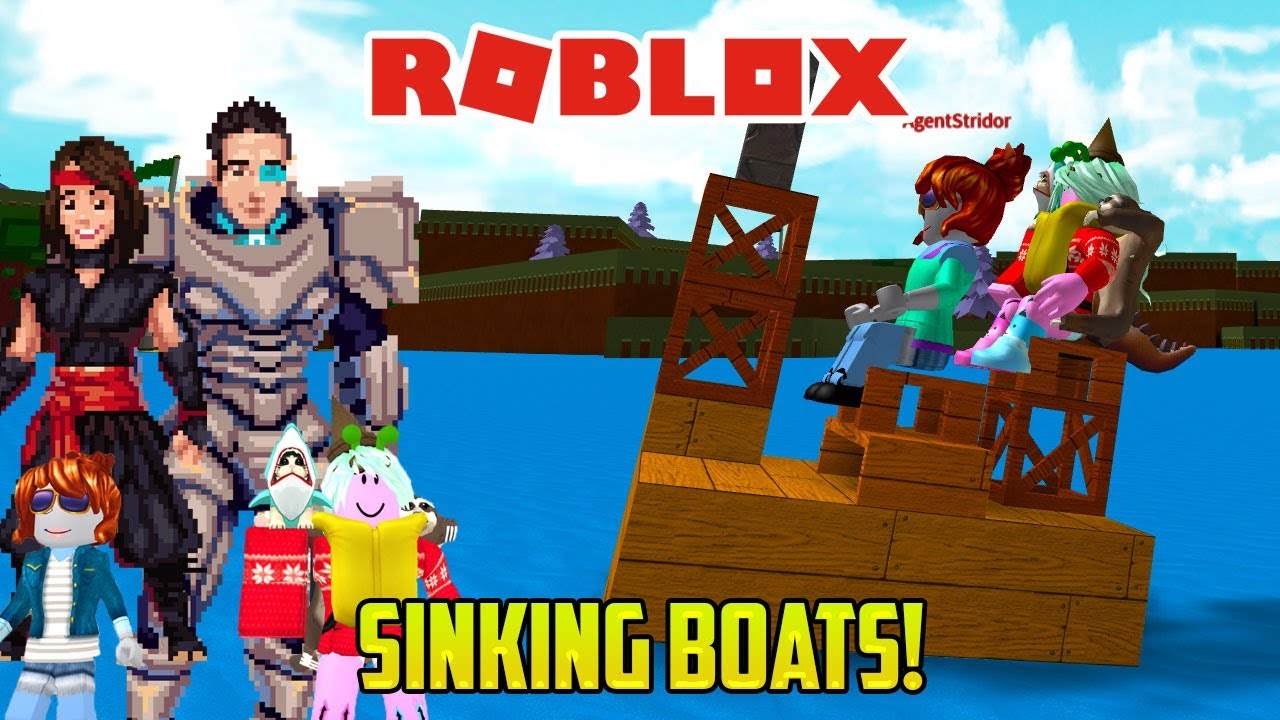 Roblox: OUR BOATS KEEP SINKING (Build a Boat for Treasure minigame)