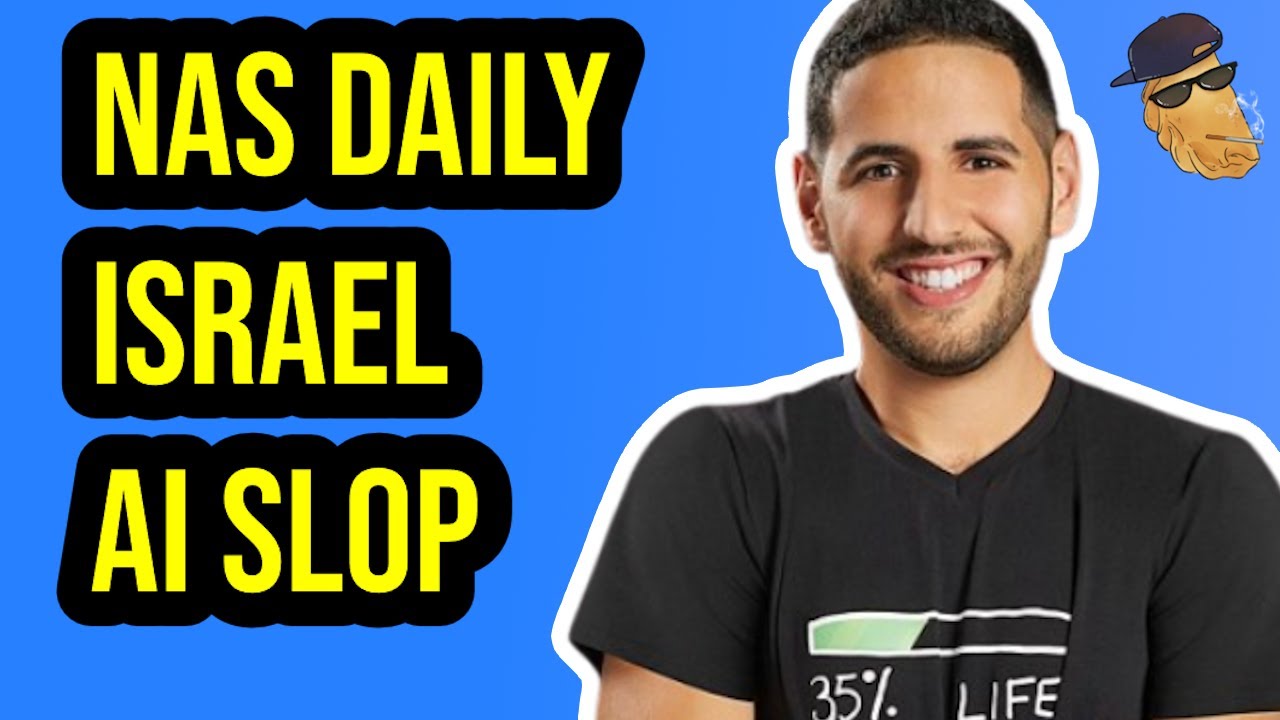 Nas Daily Zionist AI Propaganda is PAINFUL