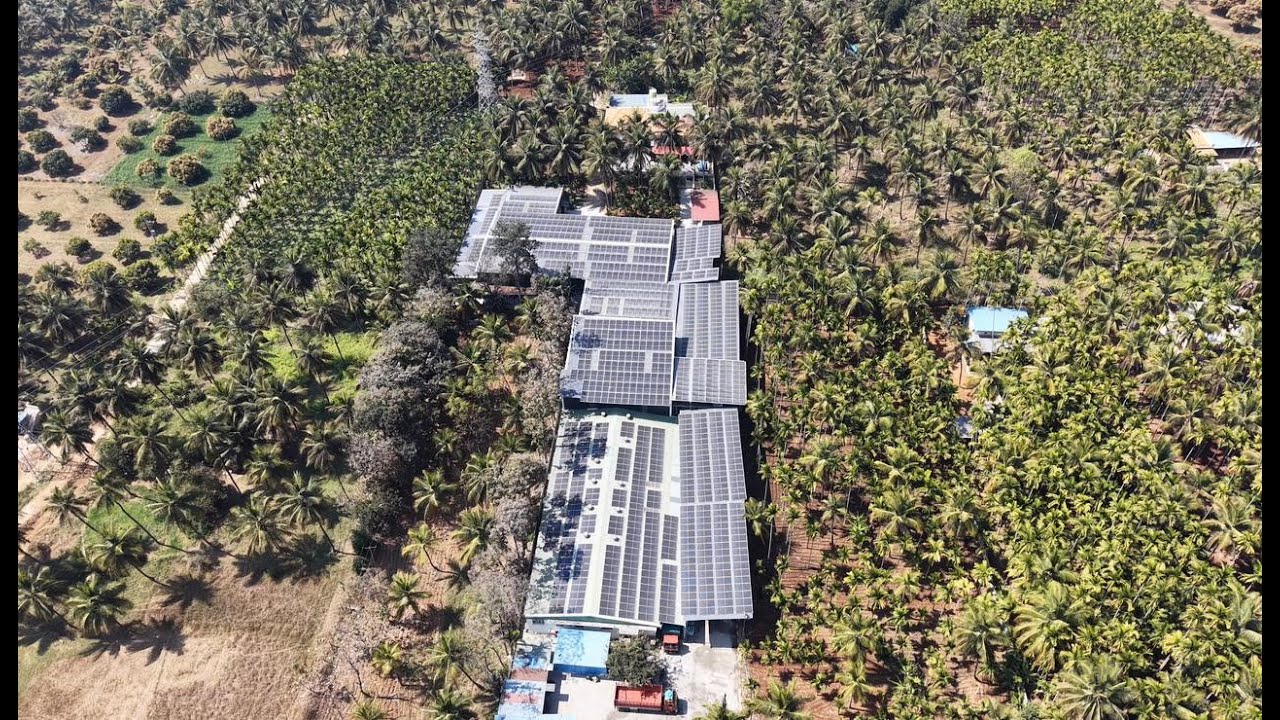 500 kW Solar Rooftop Power Plant Commissioned in Tumkur | Akashwini Beverages | Go Solar India