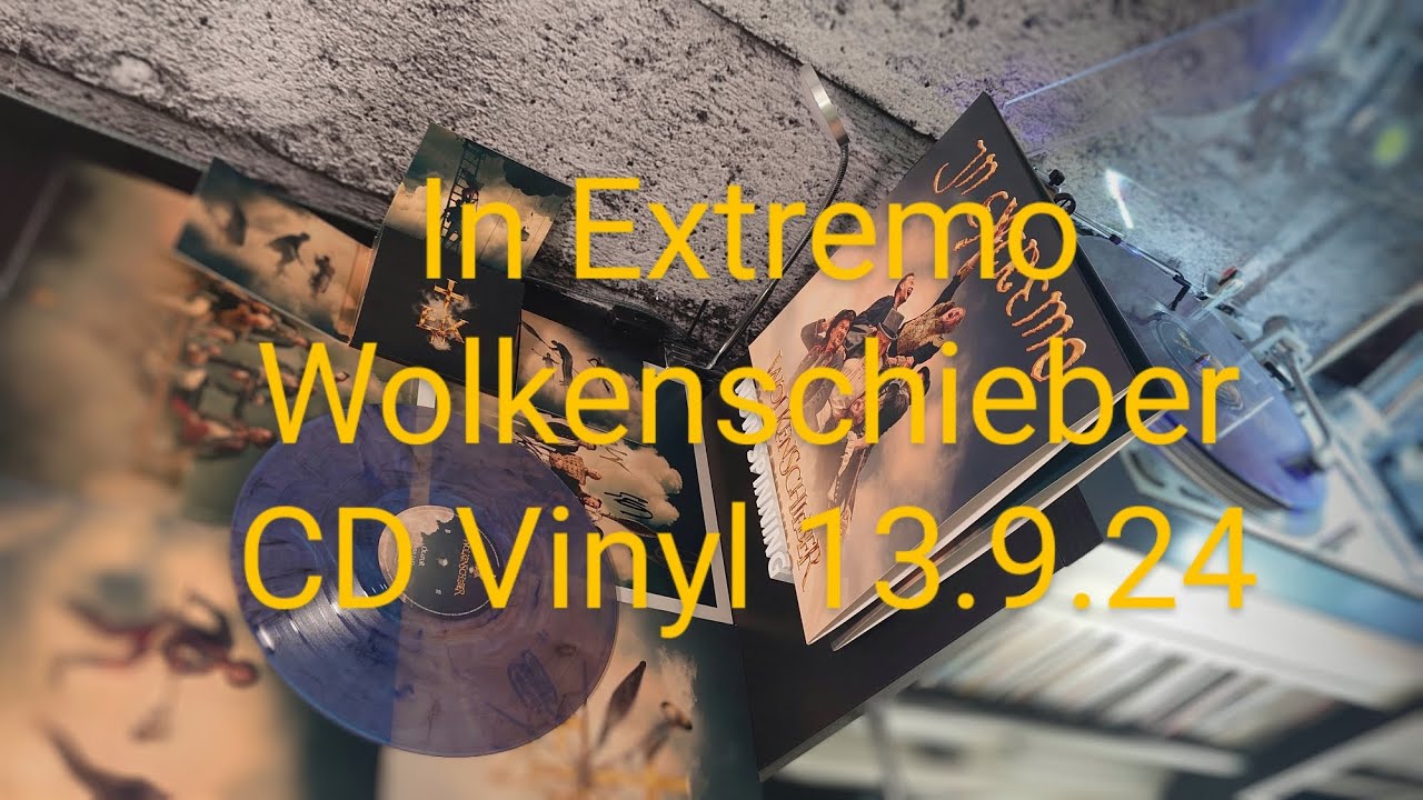 Unboxing In Extremo Wolkenschieber CD Vinyl vö 13.9.24