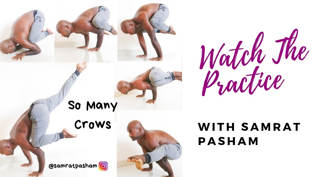 Crow Pose Variations Practice With Samrat Pasham
