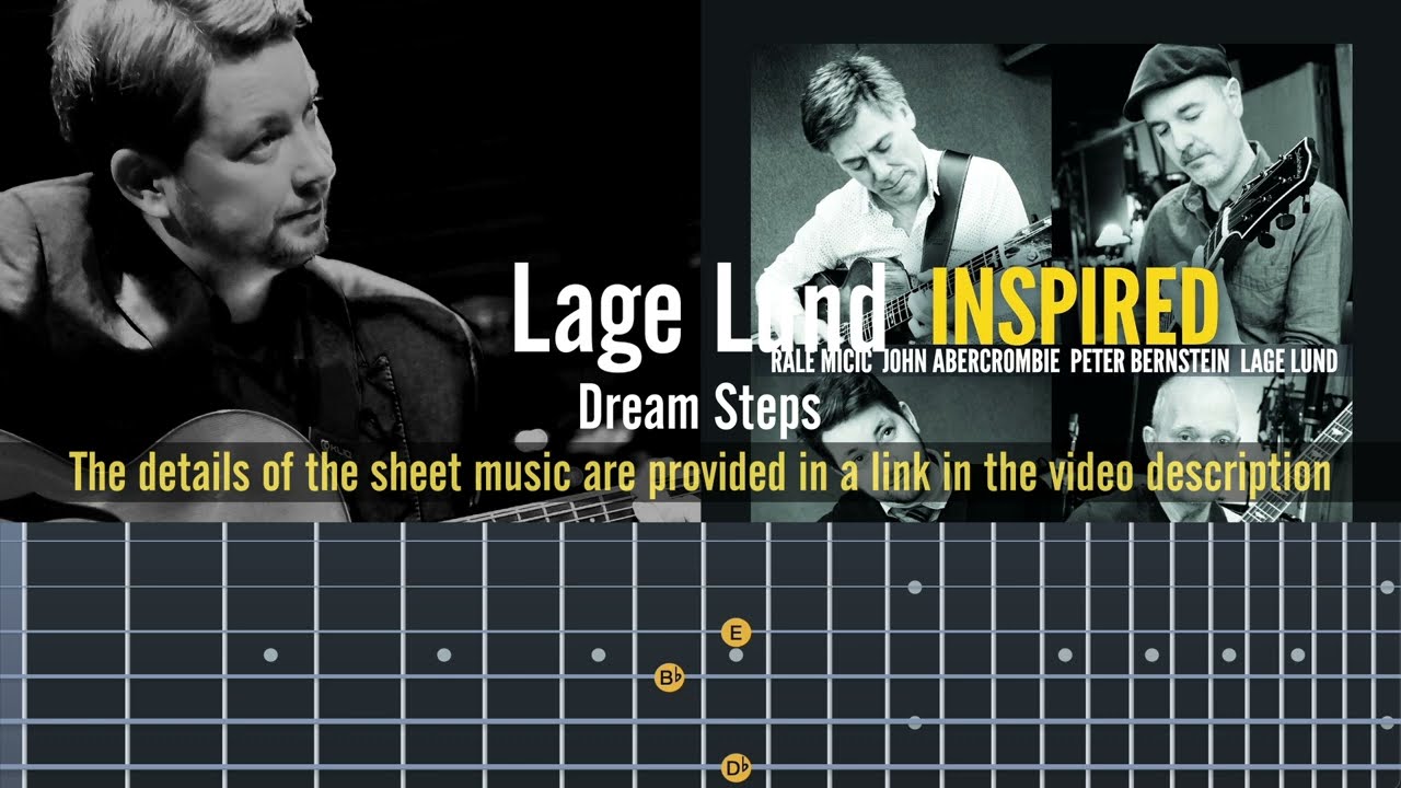 Lage Lund / Dream Steps (You Stepped Out Of a Dream) FULL Transcription