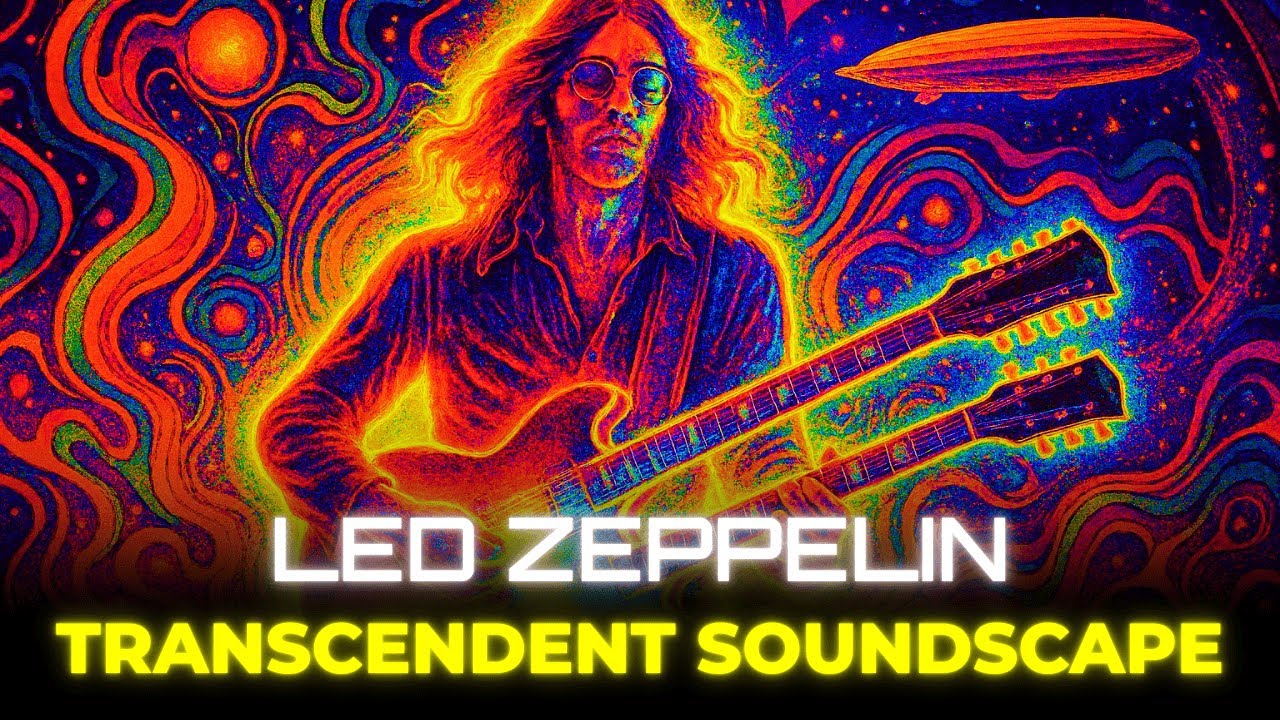 LED ZEPPELIN STYLE TRANSCENDENT SOUNDSCAPE 🌌 Dreamy Ambient Guitar Flow