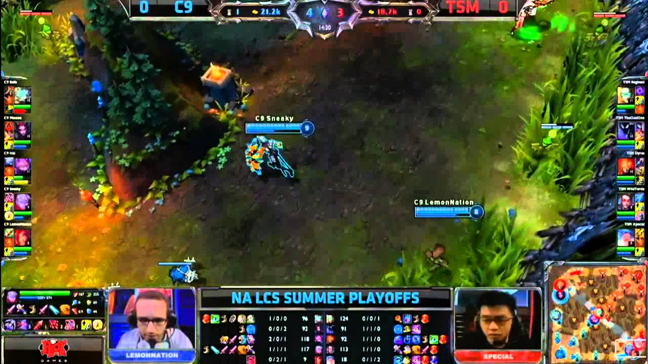 TSM vs C9 Game 1 - PAX NA Regionals 2013 Final