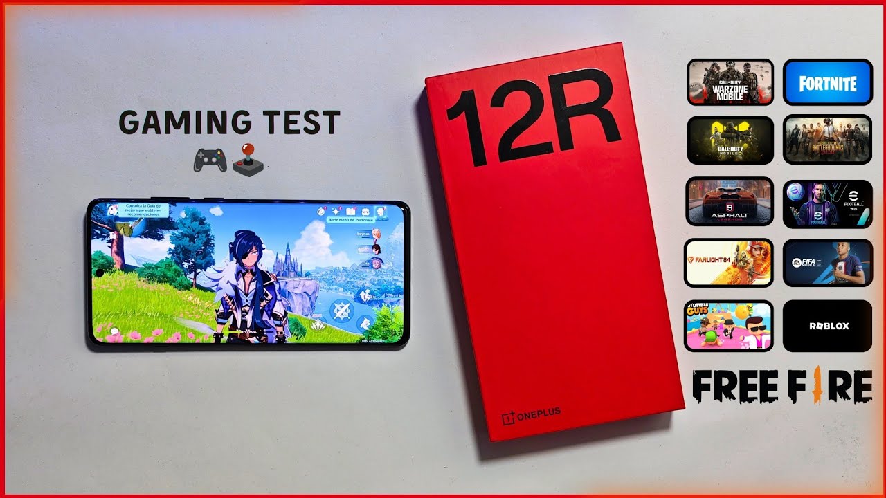 Oneplus 12R Gaming Test