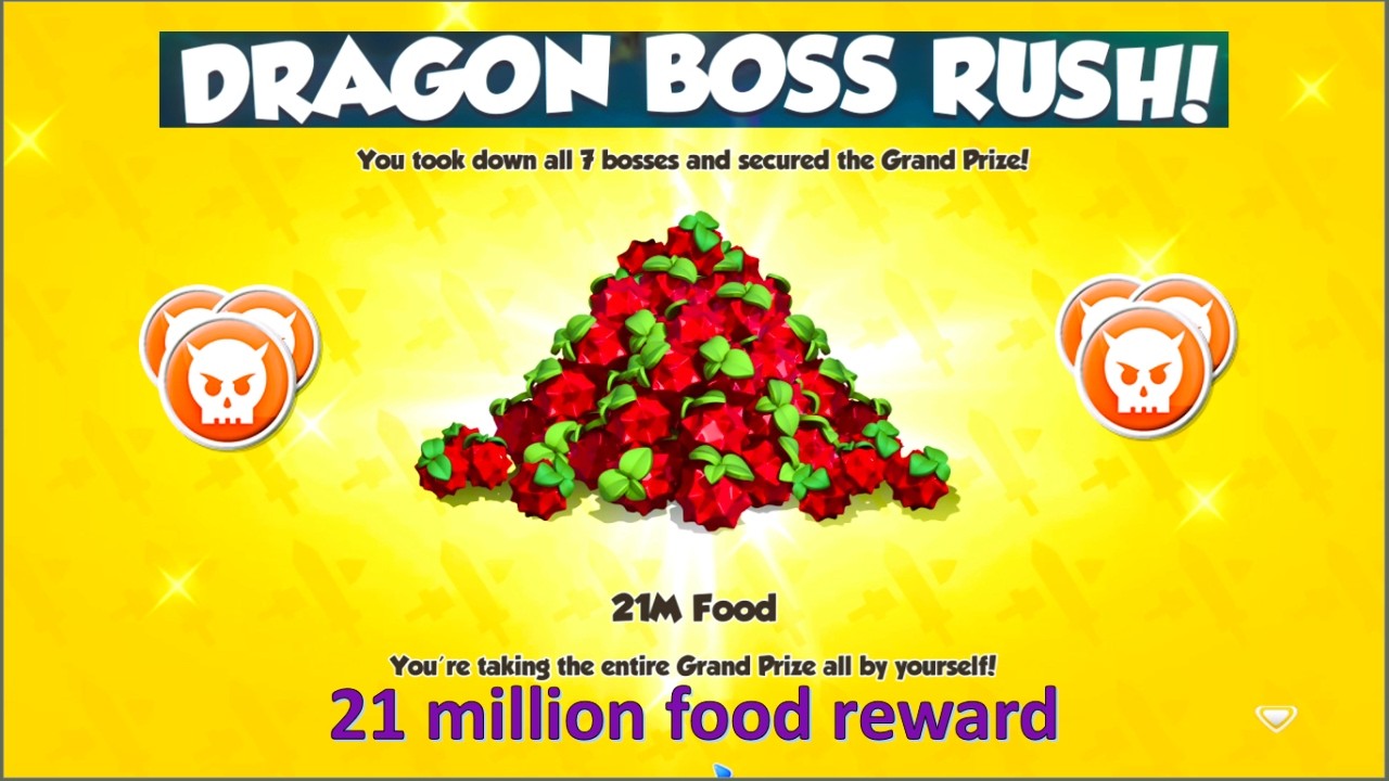 Got 21 million food jackpot reward in September 2026 Boss rush event | DML