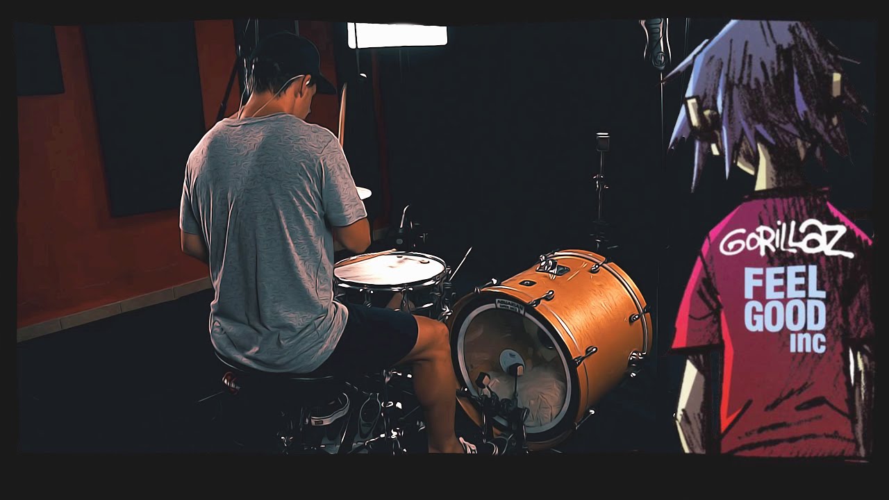 Ricardo Viana - Gorillaz - Feel Good Inc. (Drum Cover)