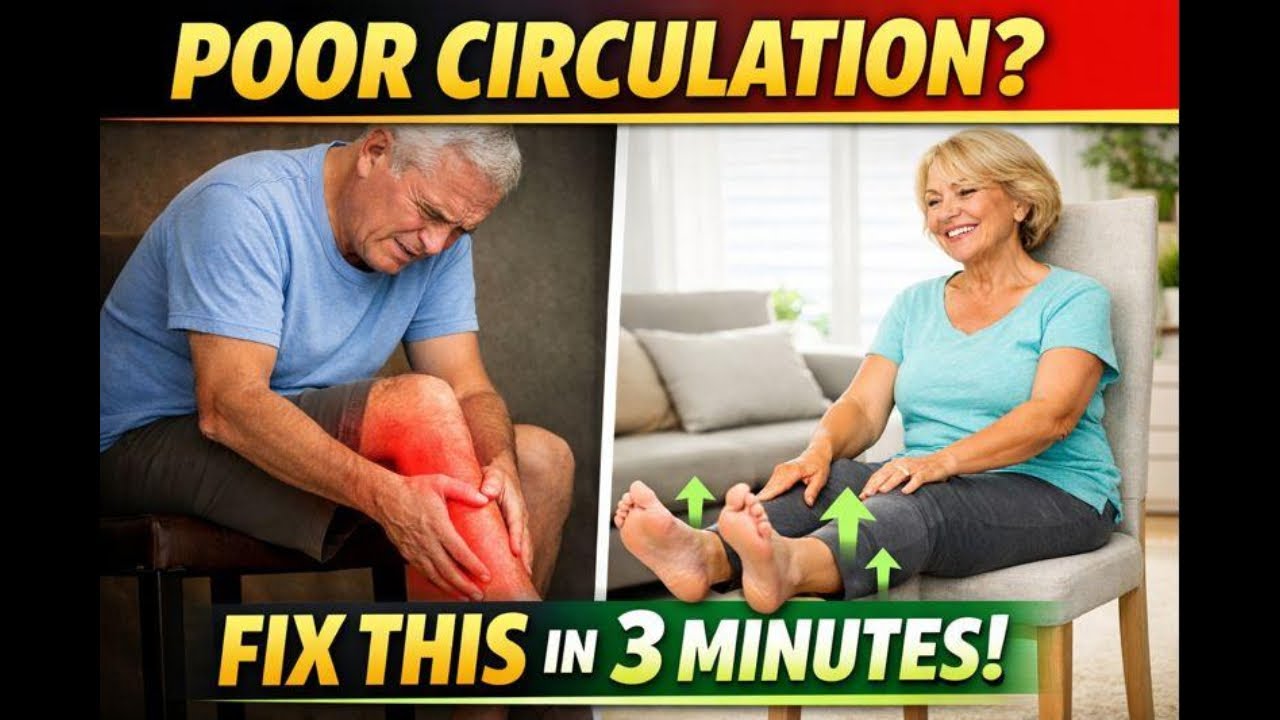 Poor Circulation? Try This 3-Minute Chair Routine