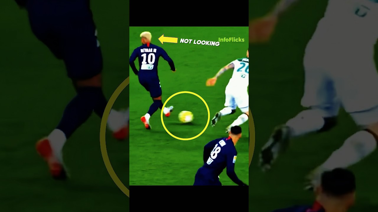 No Look Passes In Football 🫣 #shorts #pass #football