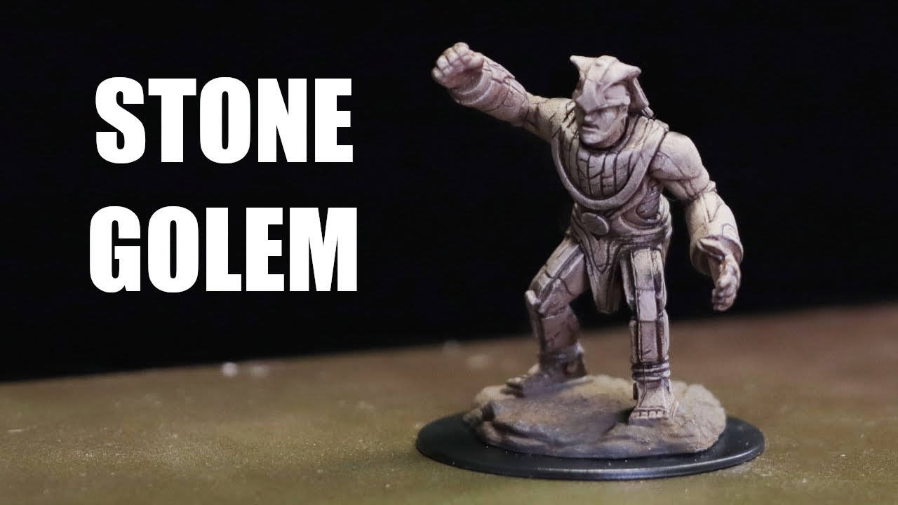 Painting Stone Golem (ft. FullScaledConflict)