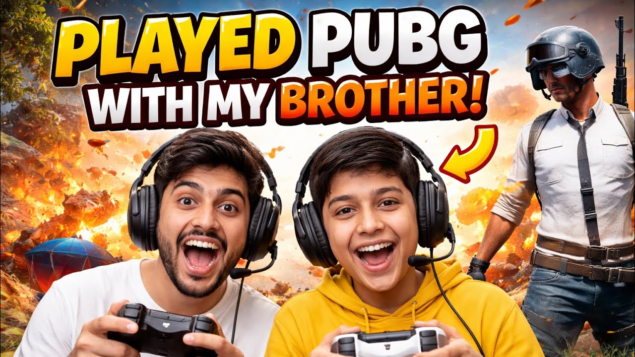 I played PUBG with my bro #gamingvideos #pubgmobile 