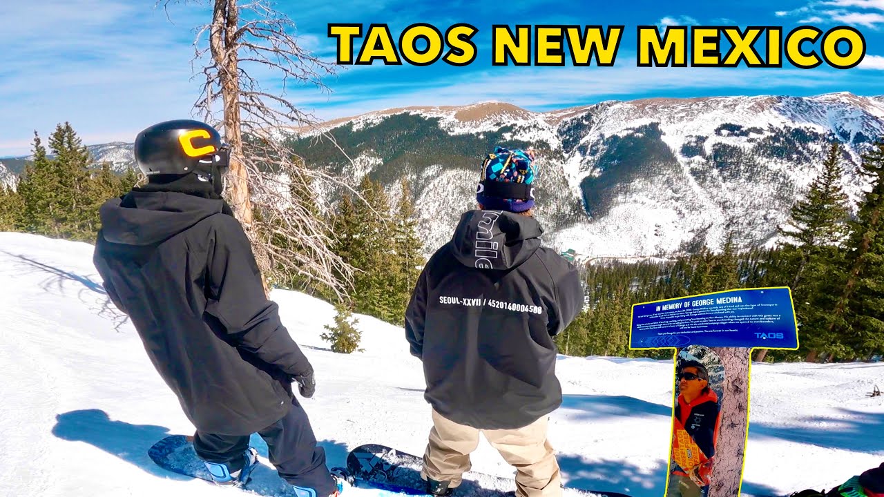 СНОУБОРДИНГ В НЬЮ-МЕКСИКО — ЭТО МИРОВОЙ КЛАСС!? (Taos Ski Valley 2023)