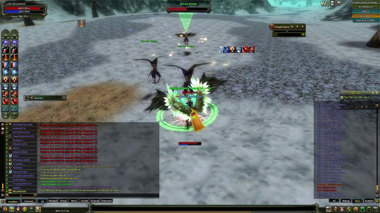 KNİGHT ONLİNE ZERO SOLO ELLE FARM