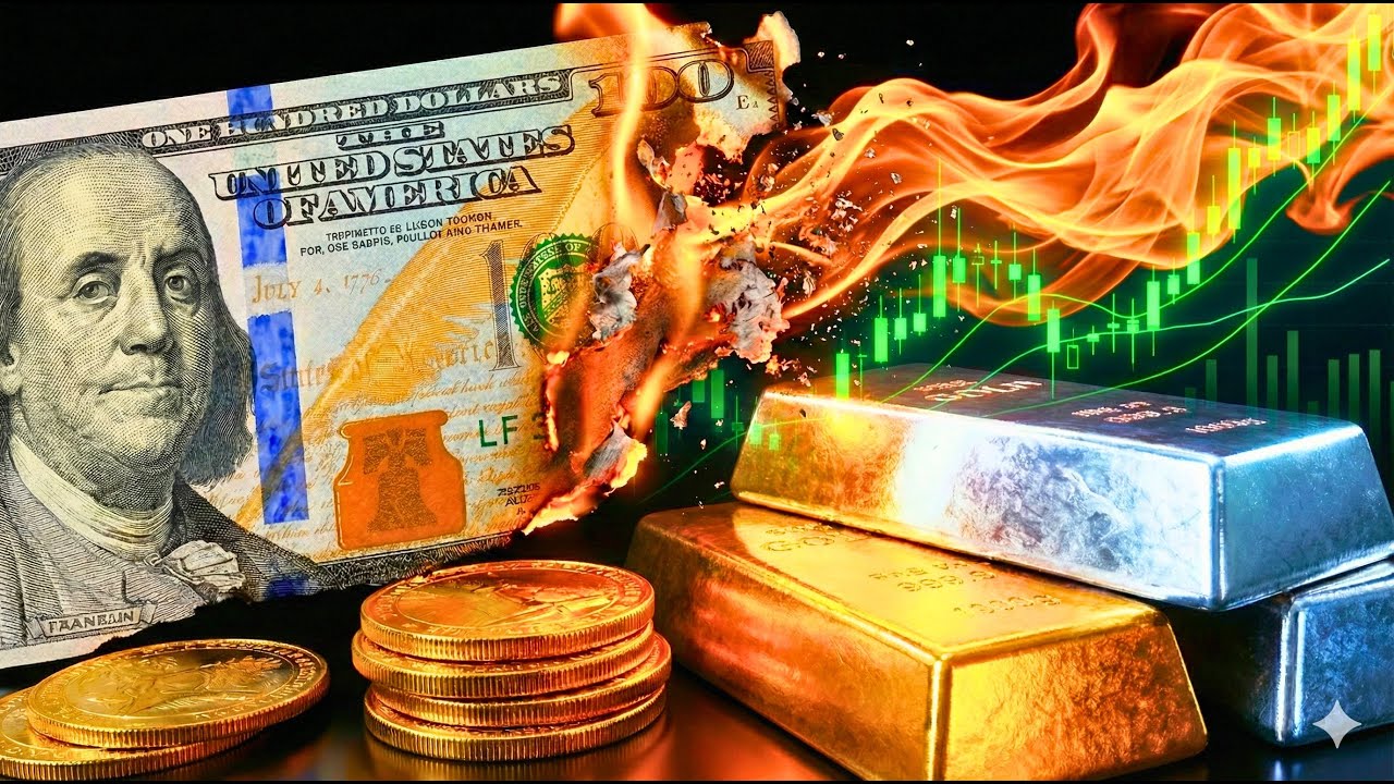 603 - OURO a $5000 e PRATA a $100 - Começou a HIPERINFLAÇÃO?