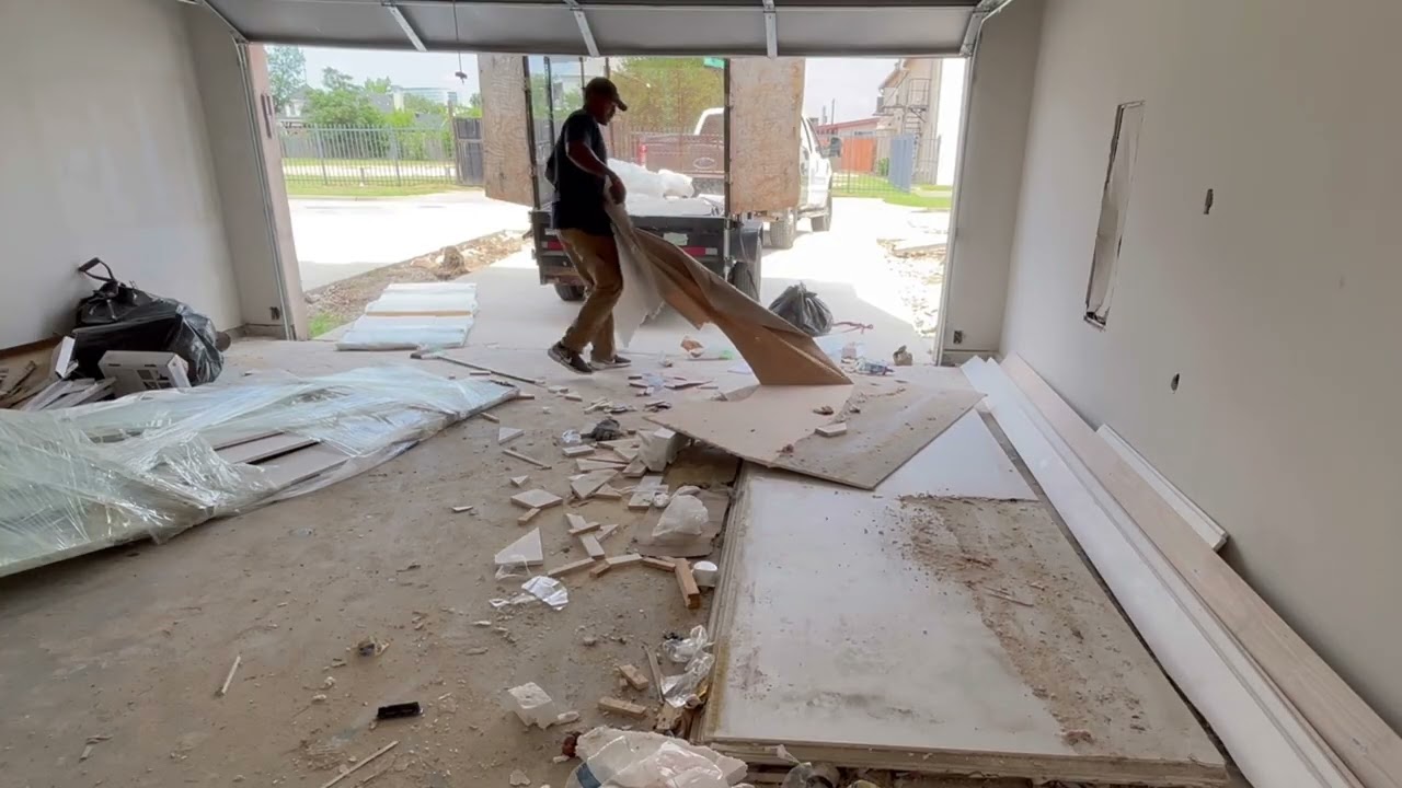 Garage cleanout in Dallas, Texas!!